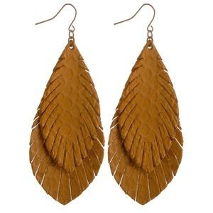 Leather Earrings